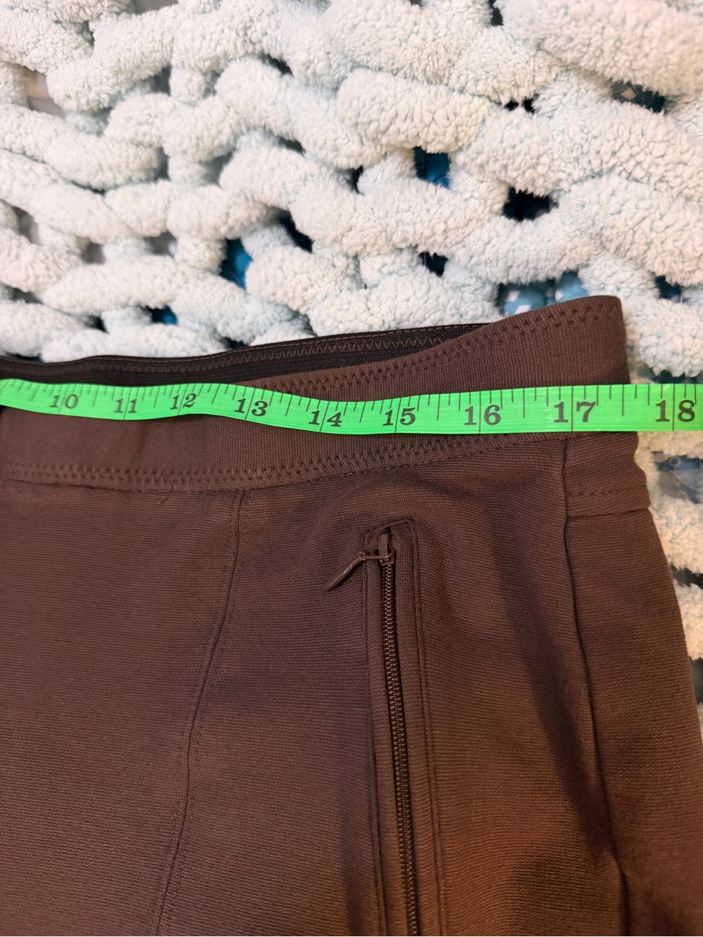 Chico's Brown Stretch Button Up Pants Sz 2.5 - Picture 7 of 13